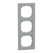 Merten - Abdeckrahmen Rahmen 3fach MEG4030-3660 aluminium