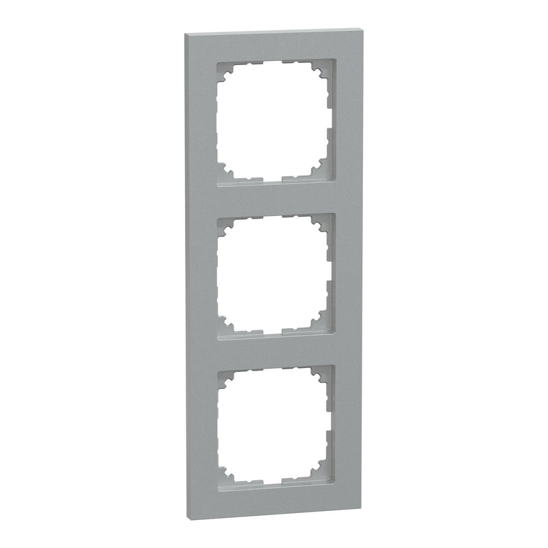 Merten - Abdeckrahmen Rahmen 3fach MEG4030-3660 aluminium