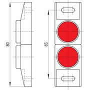 Schmersal - Magnetischer Näherungsschalter Magnetschalter BP 12 S