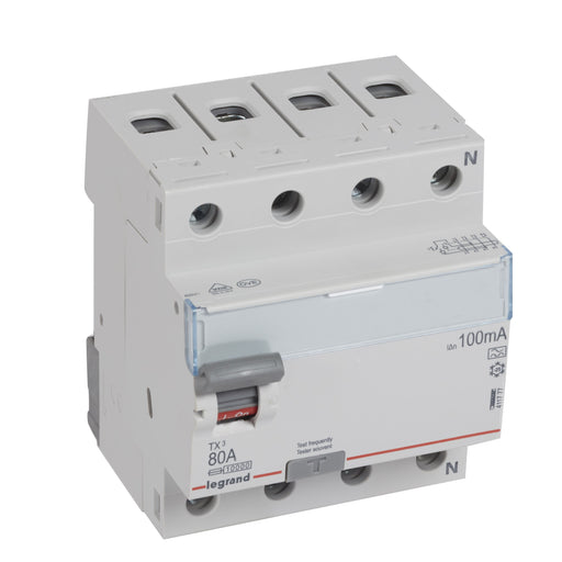 Legrand - Fehlerstrom-Schutzschalter Fehlerstromschutzschalter Legrand 411777 80A,4pol,100mA