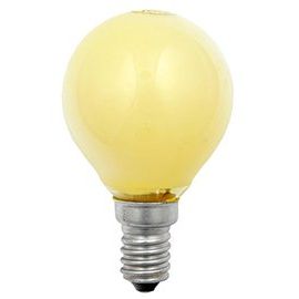 Scharnberger+Hasenbein - Allgebrauchsglühlampe Tropfenform Tropfenlampe 45x75mm 40267 E14 230V 25W gelb