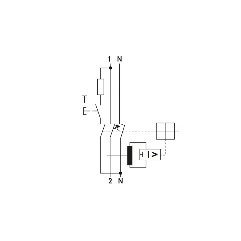 Doepke - Kombination FI-Schalter/Leitungsschutzschalter FI/LS-Kombination/RCBO DRCBO3 C25/0,03/1N-A