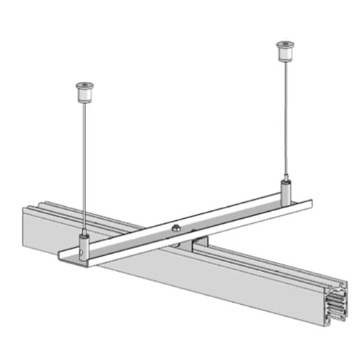 LTS Licht&Leuchten - Mechanisches Zubehör/Ersatzteile für Leuchten Abhängezubehör ST-A S28ws weiß
