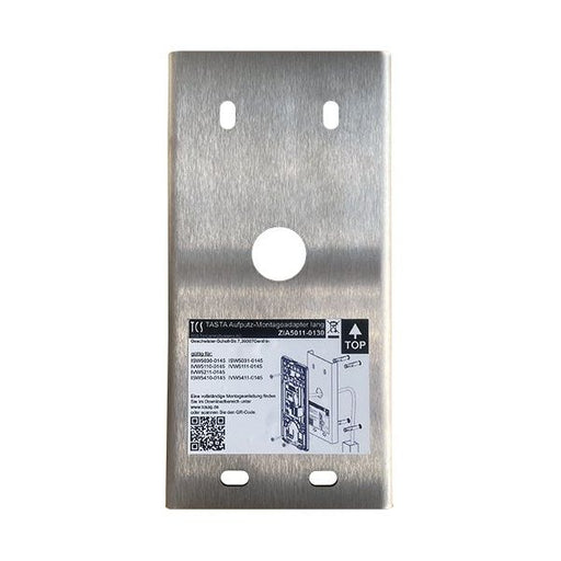 TCS Tür Control - Montageelement für Innenstation für Türkommunikation TASTA Montageadapter ZIA5011-0130 Aufputz