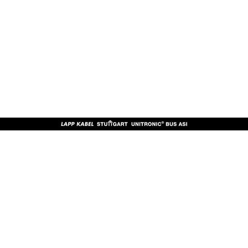 Lapp Kabel&Leitung - Daten- und Kommunikationskabel UNITRONIC BUS ASI LD (G) 2170372/100 BK 2x2.5 − 100 Meter