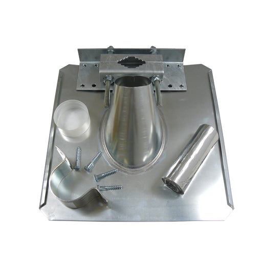 Televes - Antennenmontagematerial Mastzubehör-Set MAZ 76 ZB 76mm blank