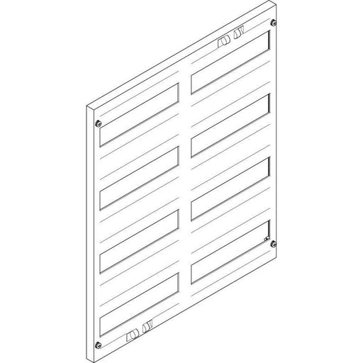 ABN - Abdeckung für Verteilerfeld Abdeckplatte FAO24N10 (VE10) 500x600mm 2FB/4RE