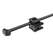 HellermannTyton - Kabelbinder Befestigungsbinder T50ROSEC5B-W schwarz − 500 Stück