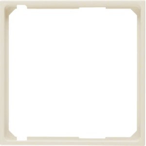 Berker - Übergangsadapter für Installationsschalterprogramme Zwischenring ws/gl 11098982 für Zentralplatte