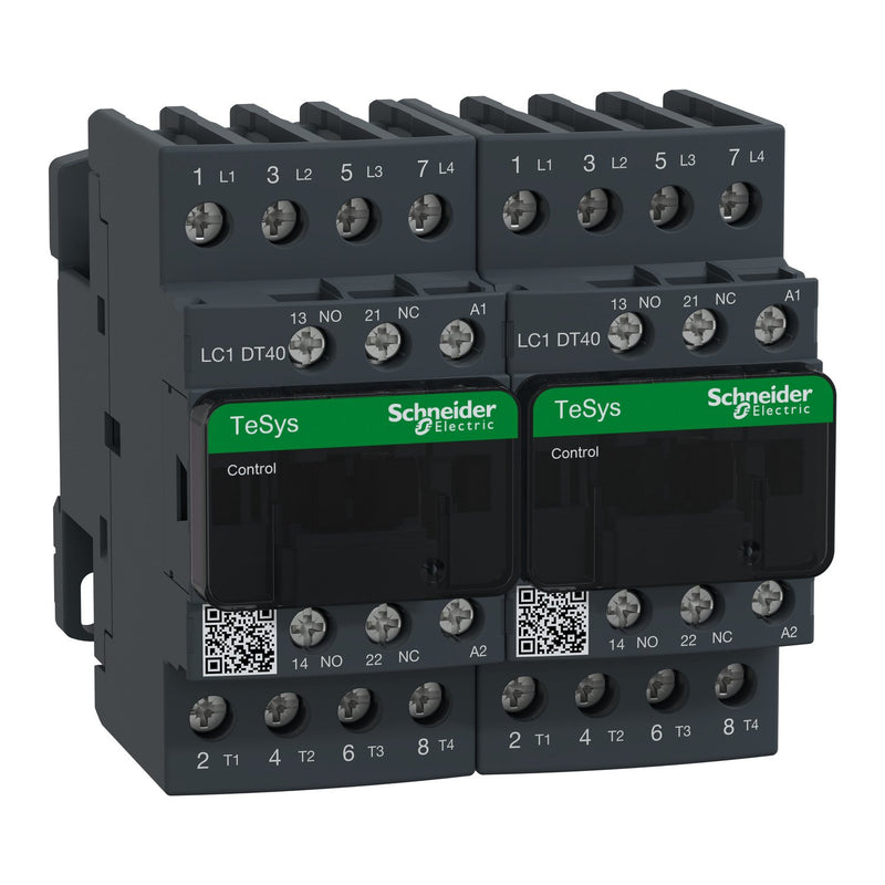 Schneider Electric - Schützkombination Wendeschützkombination LC2DT40G7 40A/AC1