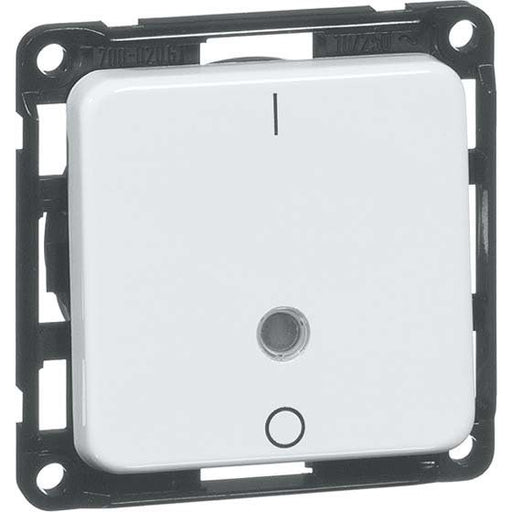 Peha - Installationsschalter Ausschalter sw Kontrolll. D 712.19 GLK 10A 250V 2-pol