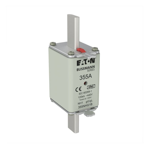 Eaton - Messersicherung Sicherungseinsatz Nieders. NH-SICHERU#355NHG1B 355A AC 440V 120kA − 3 Stück