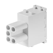 Weidmüller - Kontakteinsatz für Rechtecksteckverbinder Moduleinsatz HDC MHE 5 FP ModuPlug