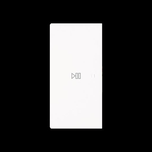Busch-Jaeger - Bussystem-Tastwippe Wippe 2-fach links Symbol 6237-21-44G Play/Pause
