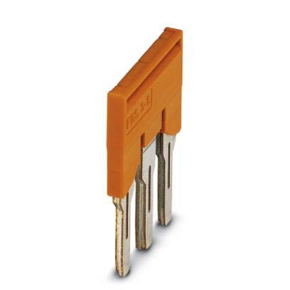 Phoenix Contact - Querverbinder/Brücker für Reihenklemme Steckbrücke FBS 3-8 CT − 10 Stück