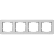 Gira - Abdeckrahmen 4fach 0214154 grau m