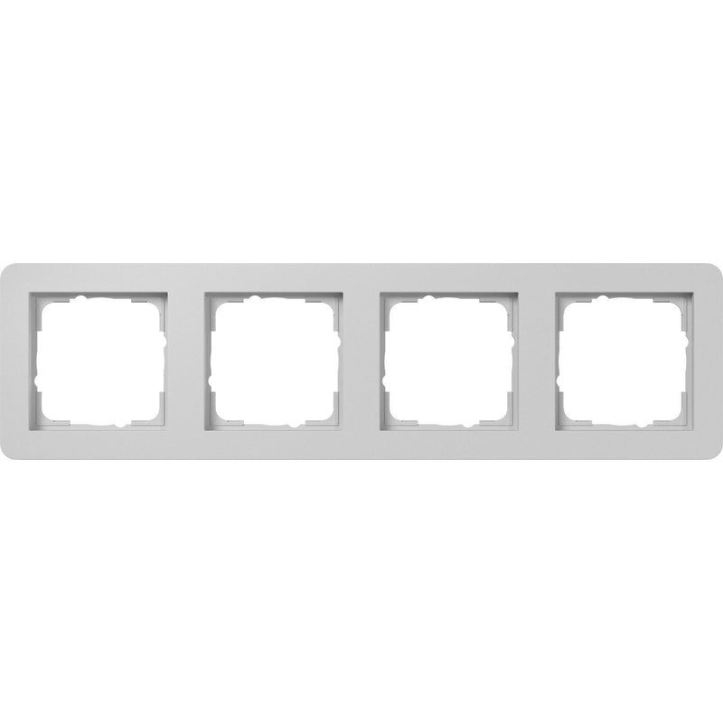 Gira - Abdeckrahmen 4fach 0214154 grau m