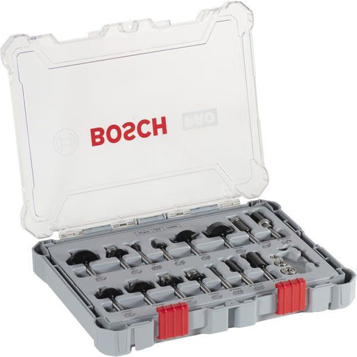 Bosch - Werkzeugset PRO Nutfräser-Set, 2607017471 gemischt Schaft 6 mm