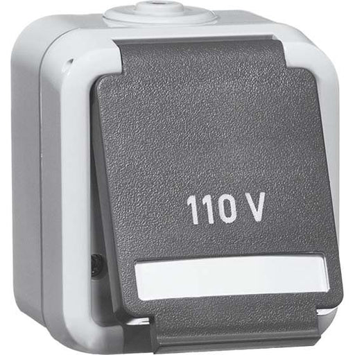 Peha - Schalter-/Steckdosenkombination US NEMA-Steckdose D 6670/15 US WAB NA 1fach,15A 125V, grau
