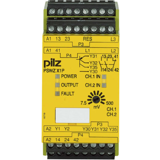 Pilz - Drehzahl-/Stillstandüberwachungsgerät Stillstandswächer PSWZ X1P #777951 ,0075-,5V/24-240ACDC