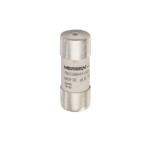 Mersen - Zylindrische Sicherung Sicherungseinsatz zylindr. FD22GB44V100T gR 22x58 100A − 10 Stück