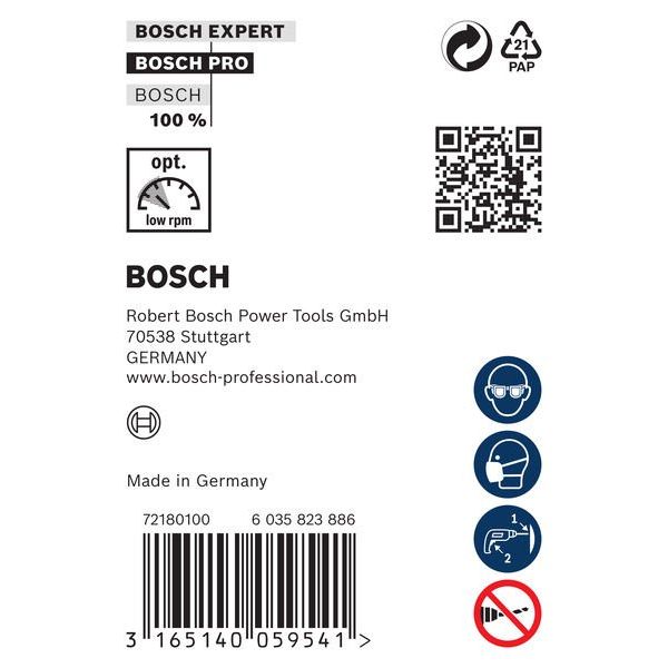 Bosch - Bohrer PRO Wood HSS 2608596348 Installationsbohrer