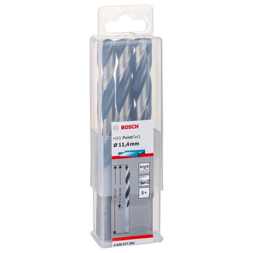Bosch - Bohrer Metallspiralbohrer HSS 2608577282 PointTeQ DIN 338