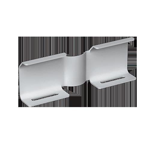 Unex - Verbinder für Kabeltragsystem Horizontales Gelenkstück 66844-48 gr 60 U48X RAL7038 − 12 Stück