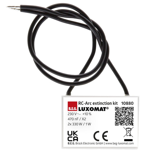 BEG Brück Electronic - Zubehör/Ersatzteile für Bewegungsmelder RC-Löschglied RC-Loeschglied weiß