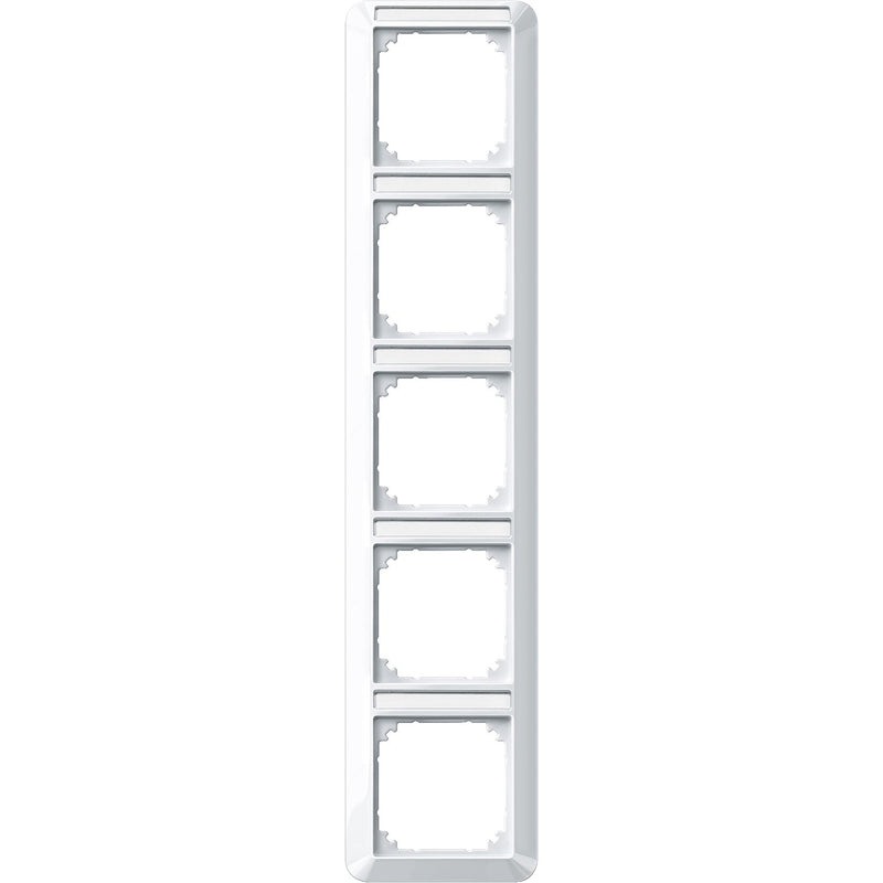 Merten - Abdeckrahmen Rahmen 5f.pws/gl 385519 Beschriftungsträger