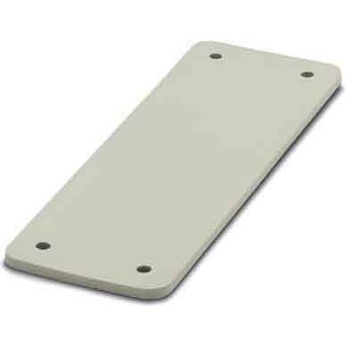 Phoenix Contact - Adapterplatte für Industriesteckverbinder Abdeckplatte HC-B 16-AP-GY − 10 Stück