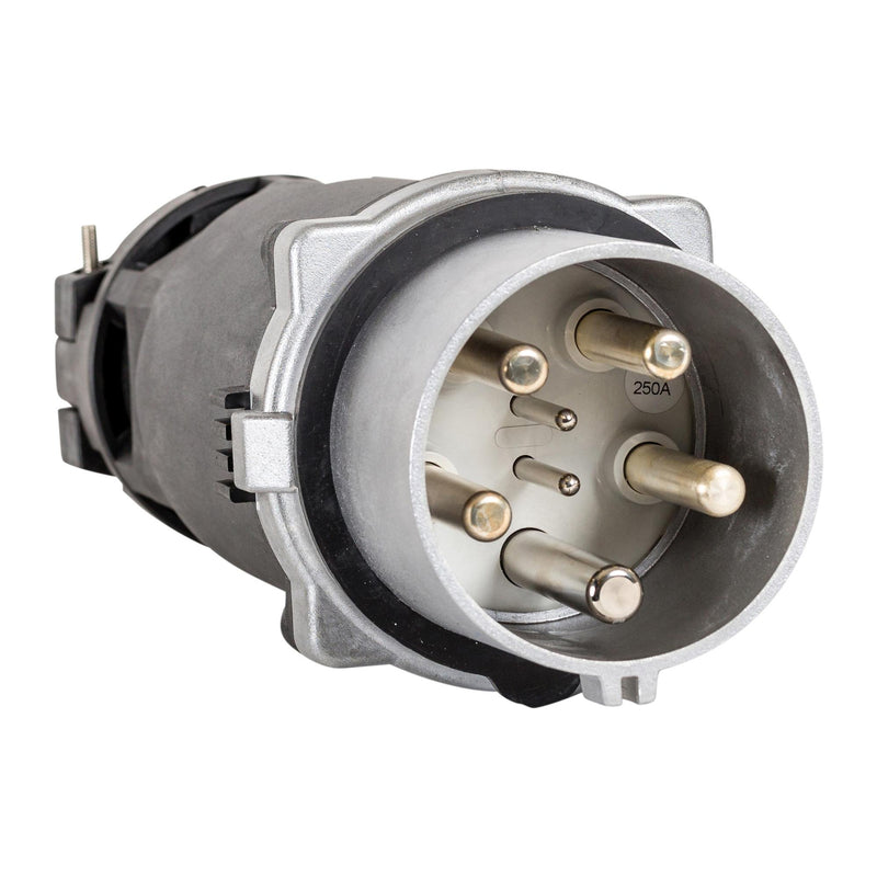 Walther Werke - Hochstrom-Rundsteckvorrichtung CEE Hochstrom Stecker 2A9409 200A 4P 9h IP67