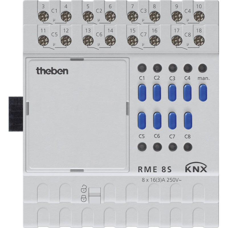 Theben - Bussystem-Schaltaktor Schaltaktor RME 8 S KNX − 1 Stück