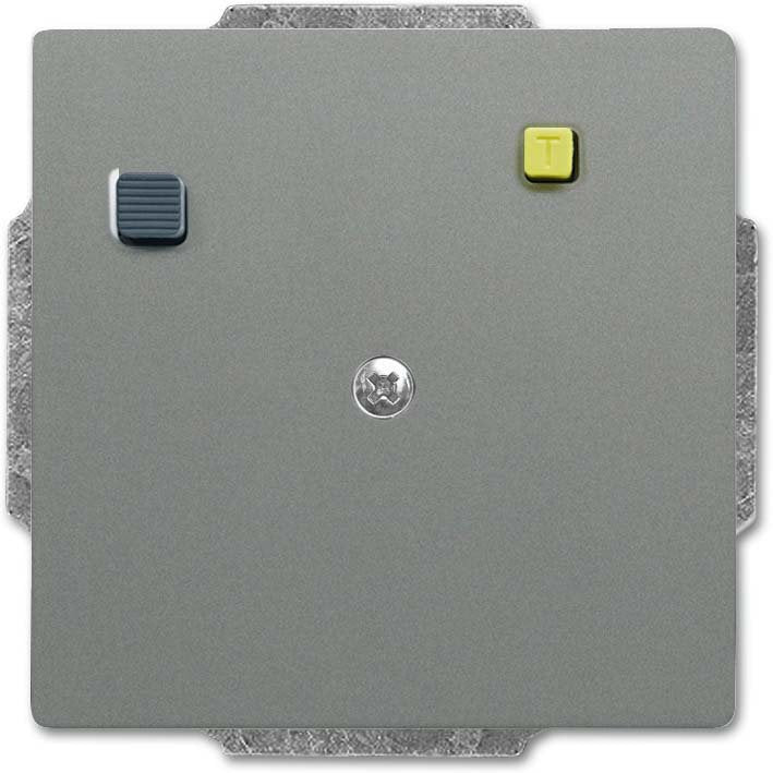 Busch-Jaeger - Steckdose FI UP-Einsatz 3151 UC-803 graumetallic