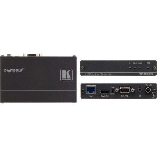 Kramer - Audio/Video-Funksystem 4K Empfänger TP-580R 4K60 4:2:0 HDMI