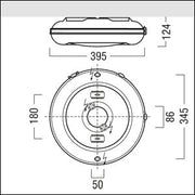 Zumtobel - Decken-/Wandleuchte LED-Feuchtraumleuchte AMPRS3000-830LDOV2A 3000K