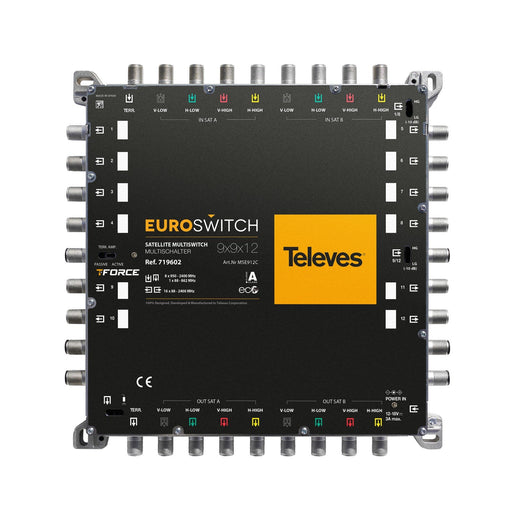 Televes - Multischalter Euroswitch MSE912C 9in16