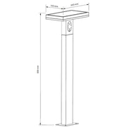 Lichtline - Wegeleuchte LED-Solar-Wegeleuchte PRDX27796 60cm
