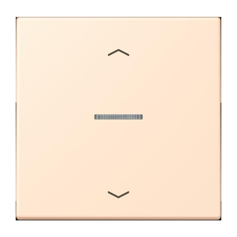 Jung - Abdeckung/Bedienelement für Installationsschalterprogramme Wippe mit Lichtleiter LC 101 KO5P 238 terre sienne pale