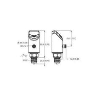 Turck - Druckschalter Drucksensor PS310-1V- #100001500 Druck: -1 ... 1 bar