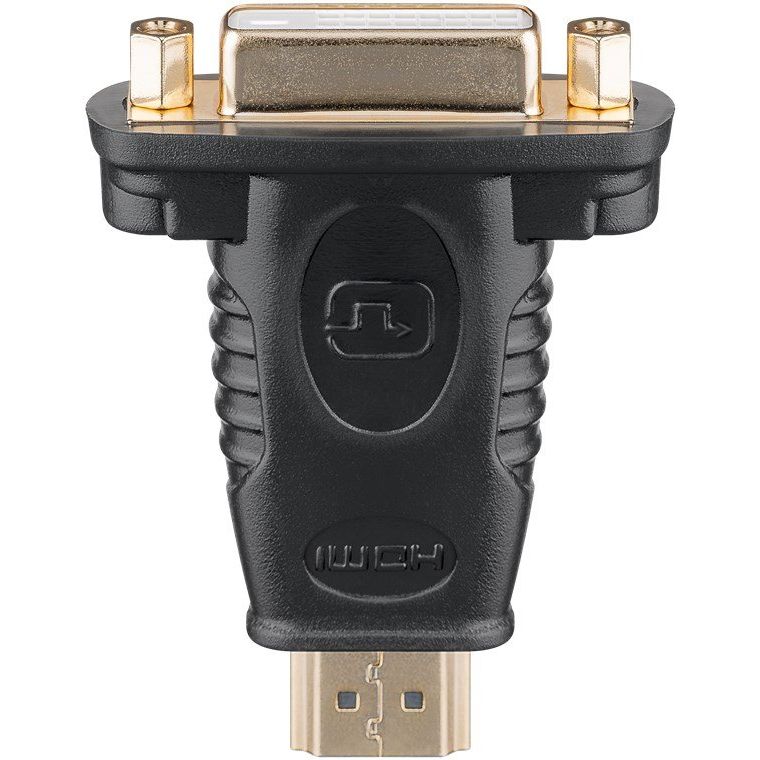 Goobay - Kommunikationstechnik-Adapter HDMI-/DVI-D-Adapter 68930 St(TypA)/BuDual-Link