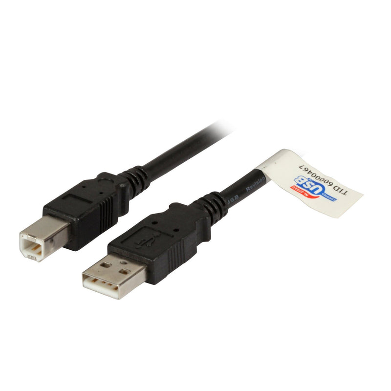 EFB-Elektronik - PC-Kabel USB2.0 Anschlusskabel K5256SW.3 3,0m sw A-B