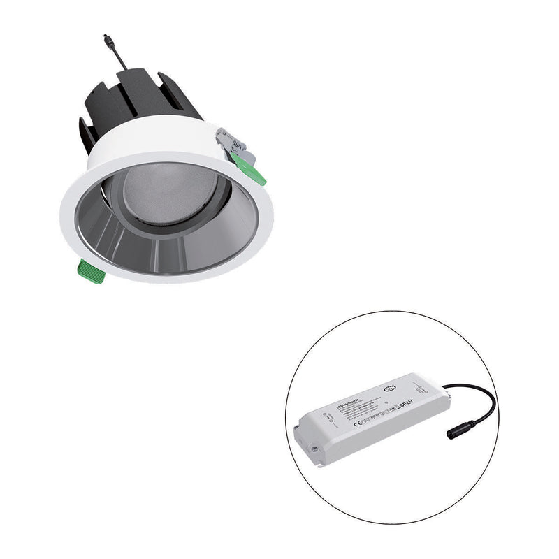 EVN Lichttechnik - Downlight/Strahler/Flutlicht LED-Einbauleuchte modular F04R11SM3830L55P Konfigurationstype