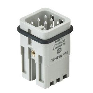 Harting - Kontakteinsatz für Rechtecksteckverbinder Stifteinsatz 09210072632 0,3-1,5qmm