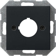 Gira - Übergangsadapter für Installationsschalterprogramme Abdeckung sw 0272005 TragringGer.D=22,5mm
