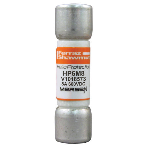 Mersen - Zylindrische Sicherung Sicherungseinsatz zylindr. HP6M8 gPV 10x38 8A − 10 Stück