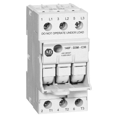 Rockwell - Halter für zylindrische Sicherung SICHERUNGSHALTER 140F-D3C-C30