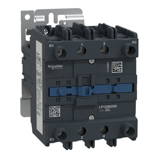 Schneider Electric - Leistungsschütz zum Schalten von Wechselstrom Schütz TeSys D LP1D80008MW 4P lt=440V 125A 220V