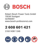 Bosch - Bohrkrone Segmente für PRO 2608601421 (VE6) Trockenbohrkrone 122