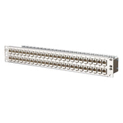 Metz Connect - Patchpanel Kupfer Patchfeld 48x8 130924-E 1,5HE Edelstahl